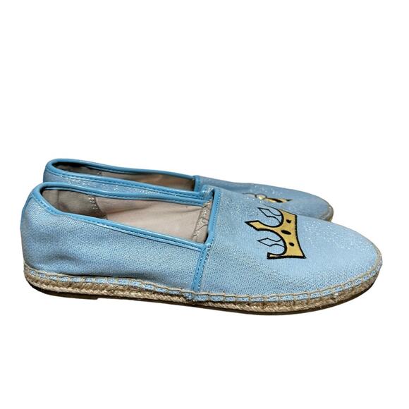 Circus by Sam Edelman Leni 6 Espadrille Flats Slip-On Queen Bee Patch Blue 8.5M - Picture 2 of 7